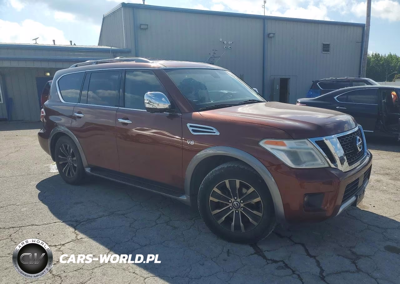 2017 Nissan Armada Platinum VIN:JN8AY2NC8H9509101 - 4
