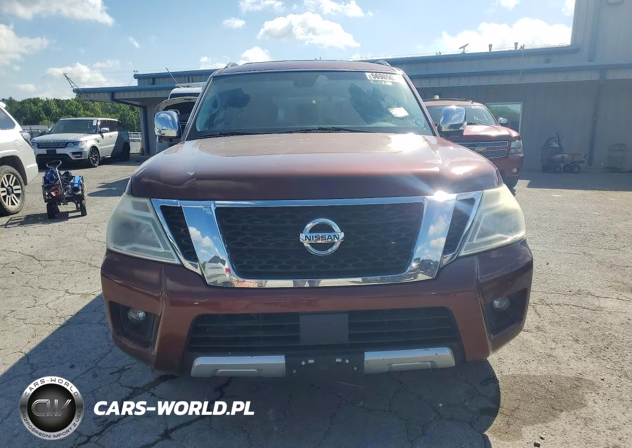 2017 Nissan Armada Platinum VIN:JN8AY2NC8H9509101 - 5