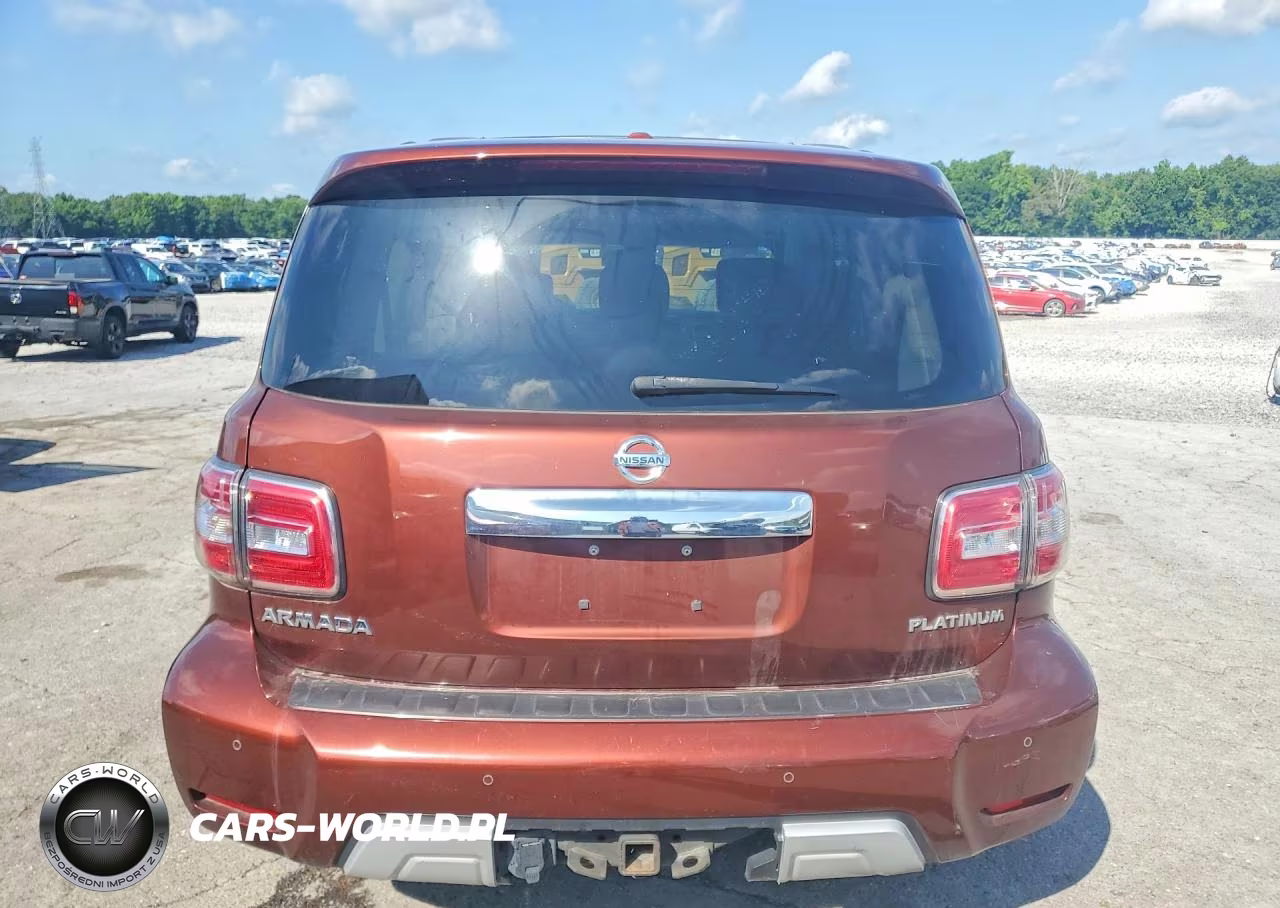2017 Nissan Armada Platinum VIN:JN8AY2NC8H9509101 - 6