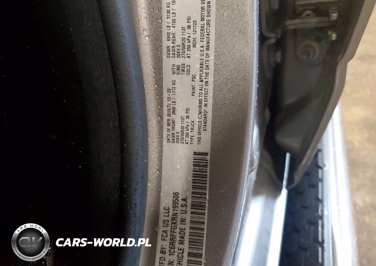 2024 Ram 1500 Big Horn VIN:1C6RRFFGXRN199506 - 12
