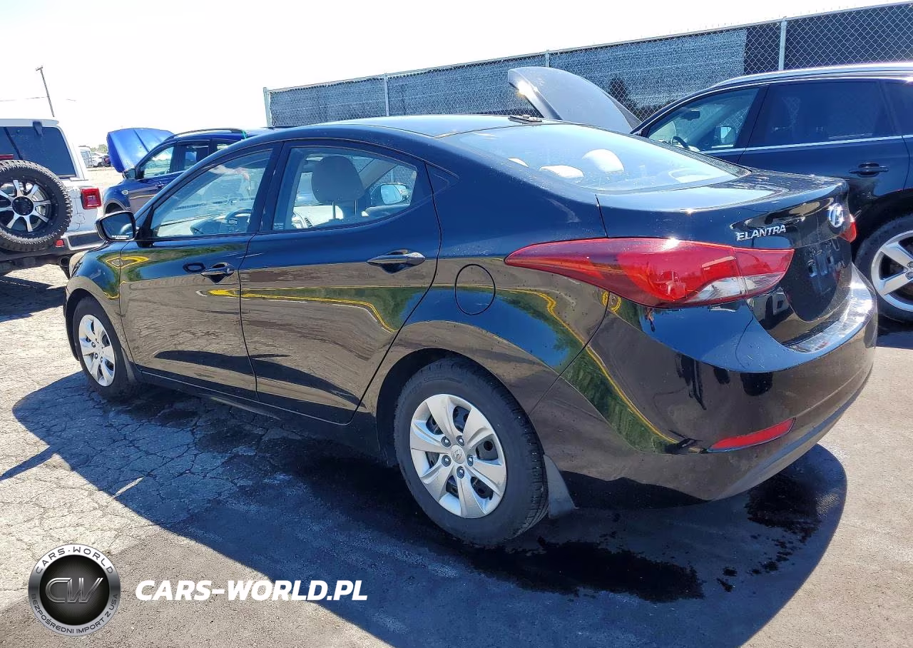 2016 Hyundai Elantra Se VIN:5NPDH4AE0GH706460 - 2