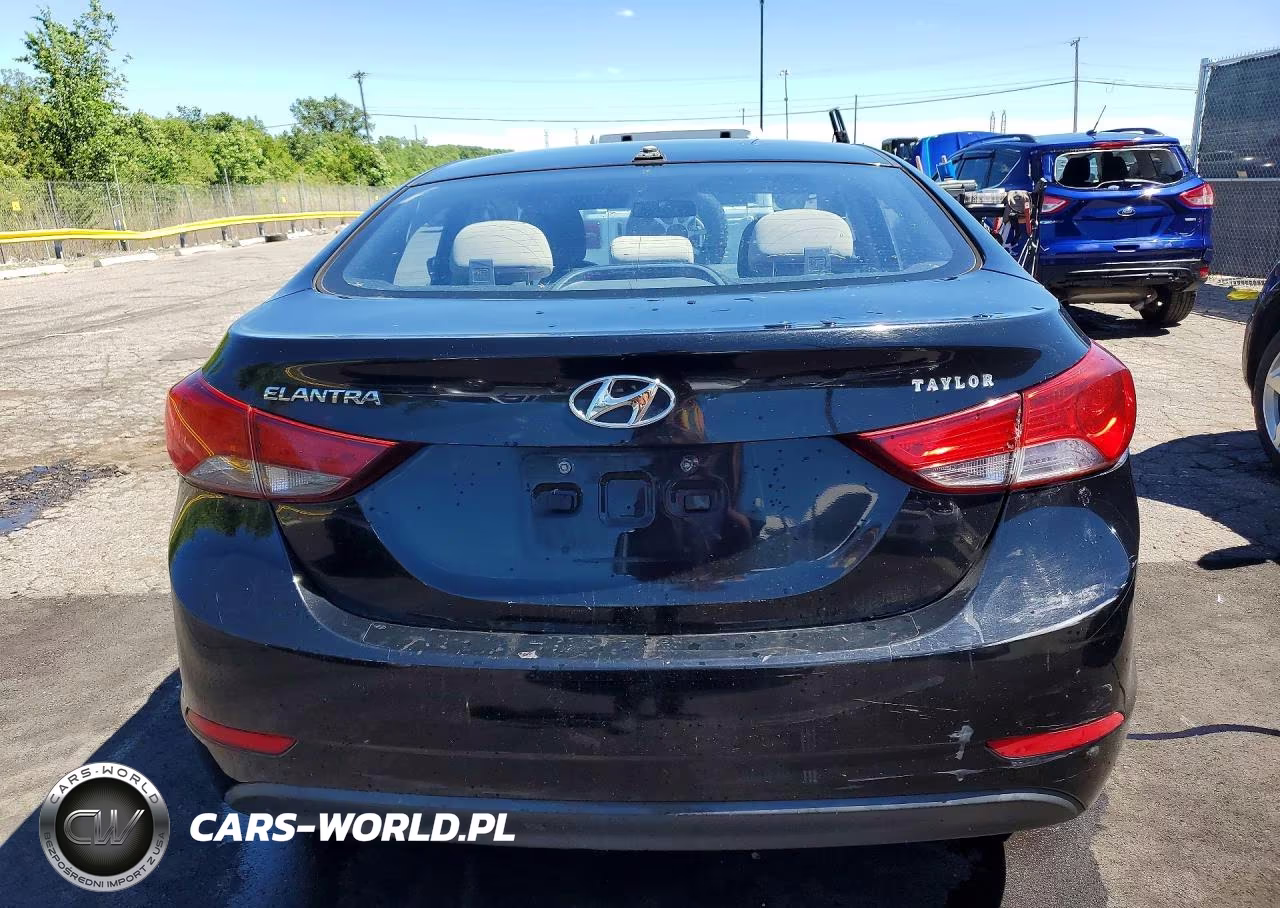 2016 Hyundai Elantra Se VIN:5NPDH4AE0GH706460 - 6