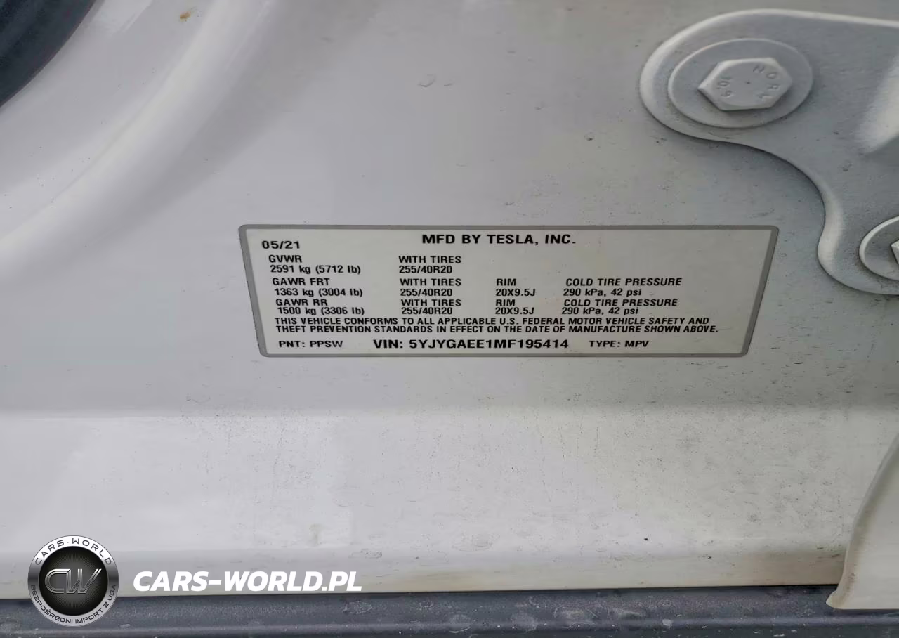 2021 Tesla Model Y VIN:5YJYGAEE1MF195414 - 13