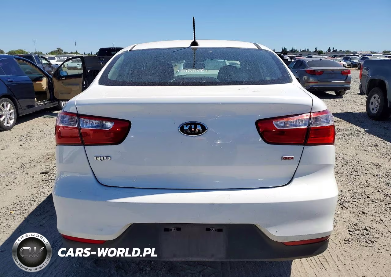 2016 Kia Rio Lx VIN:KNADM4A31G6589702 - 6