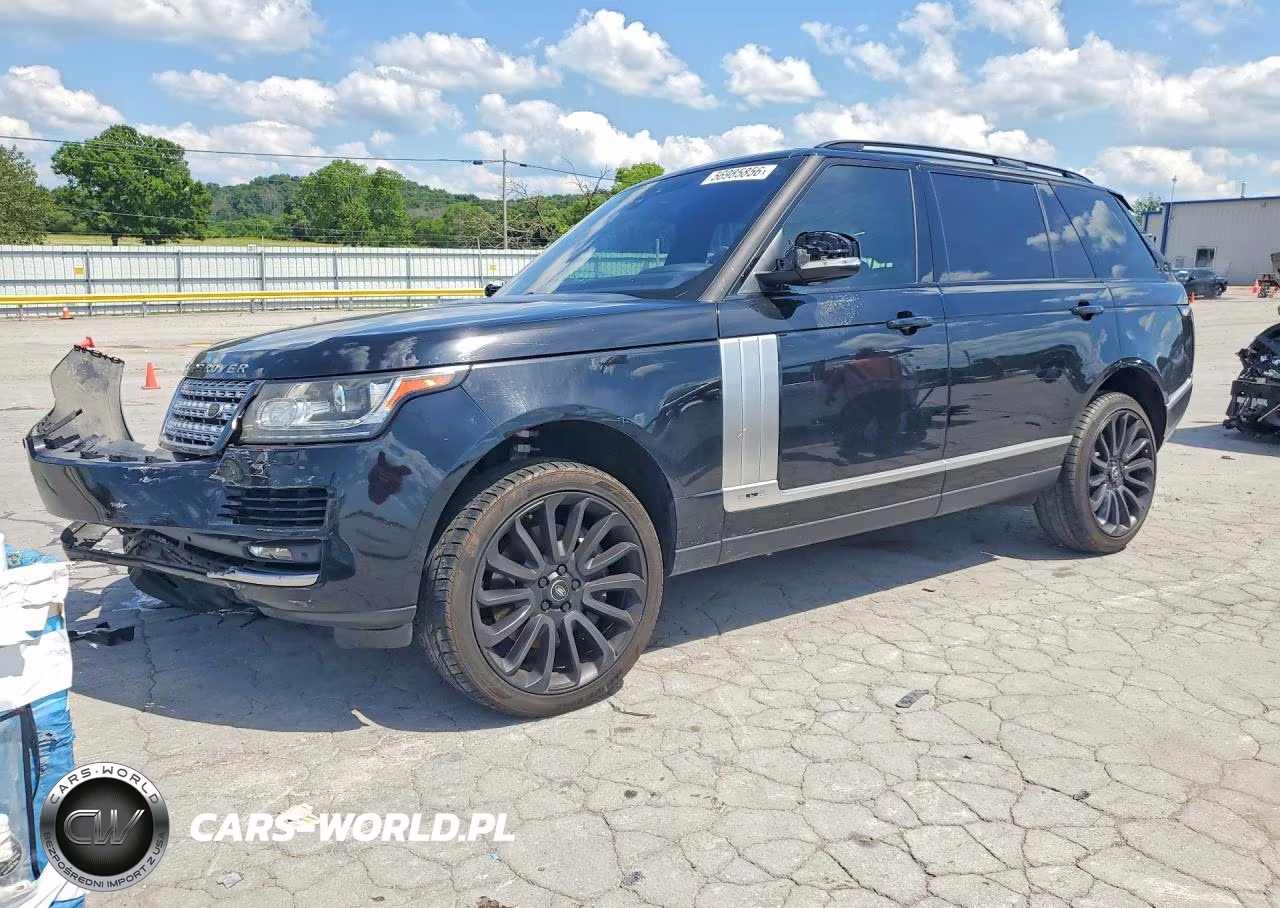 2017 Land Rover Range Rover Supercharged VIN:SALGS5FE8HA327219 - 1