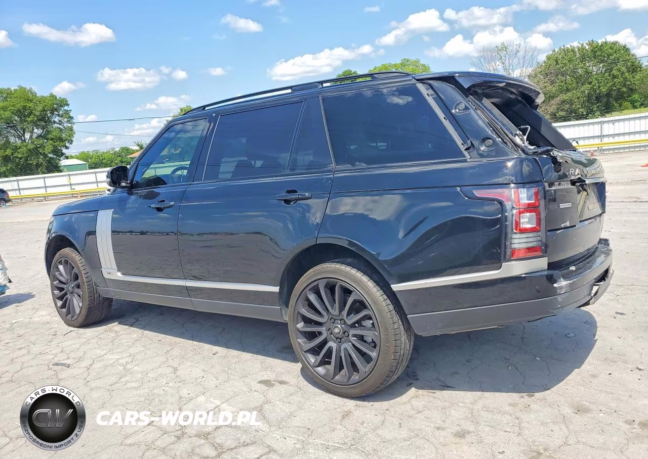 2017 Land Rover Range Rover Supercharged VIN:SALGS5FE8HA327219 - 2