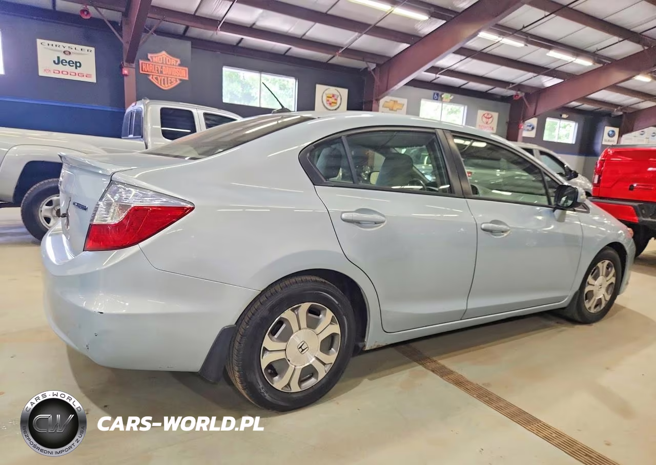 2012 Honda Civic Hybrid L VIN:JHMFB4F31CS006412 - 3