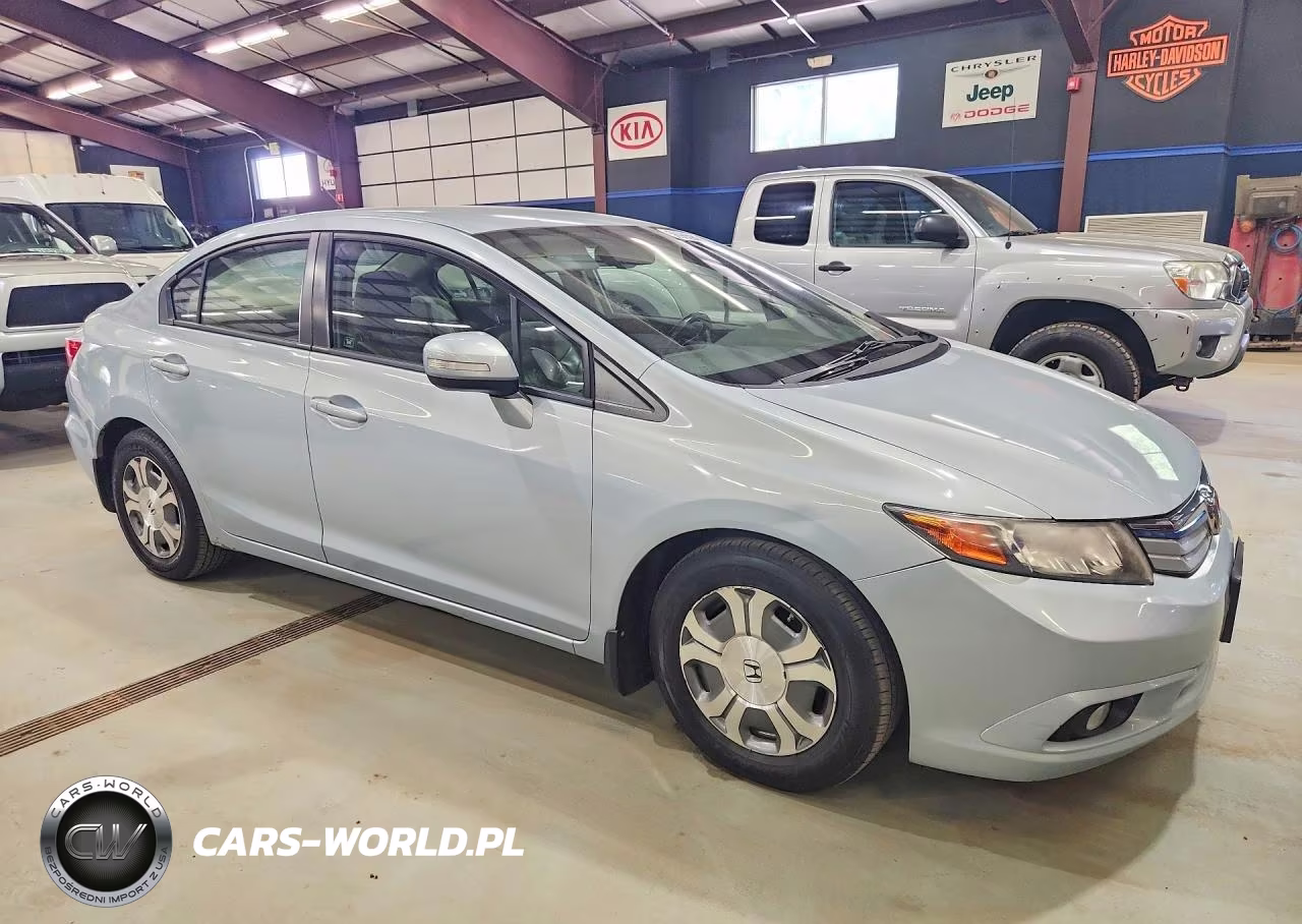 2012 Honda Civic Hybrid L VIN:JHMFB4F31CS006412 - 4