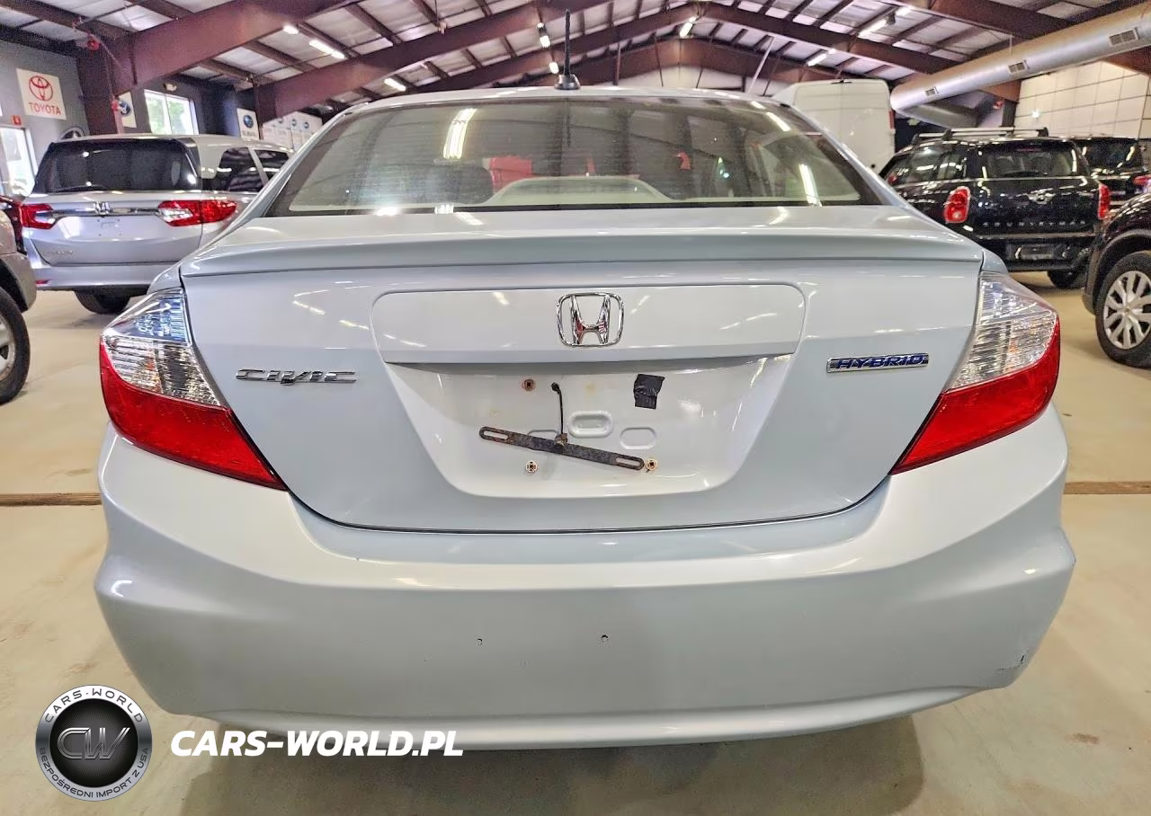 2012 Honda Civic Hybrid L VIN:JHMFB4F31CS006412 - 6