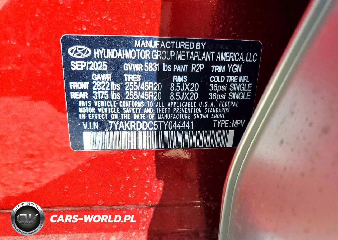 2026 Hyundai Ioniq 5 Limited VIN:7YAKRDDC5TY044441 - 14