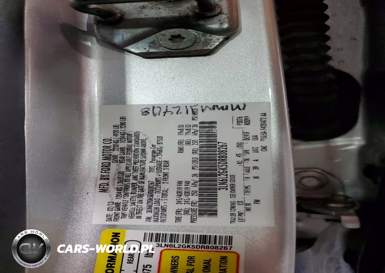 2013 Lincoln Mkz VIN:3LN6L2GK5DR808267 - 12