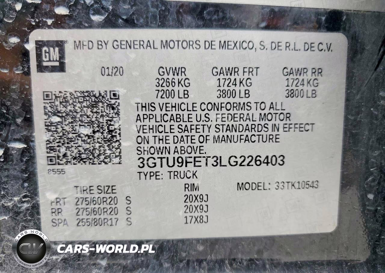 2020 GMC Sierra K1500 Denali VIN:3GTU9FET3LG226403 - 12