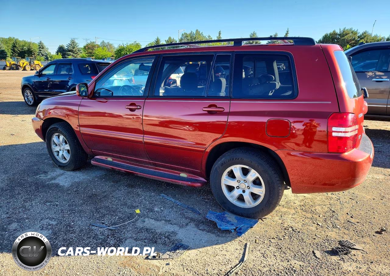 2003 Toyota Highlander Limited VIN:JTEGF21A330092320 - 2