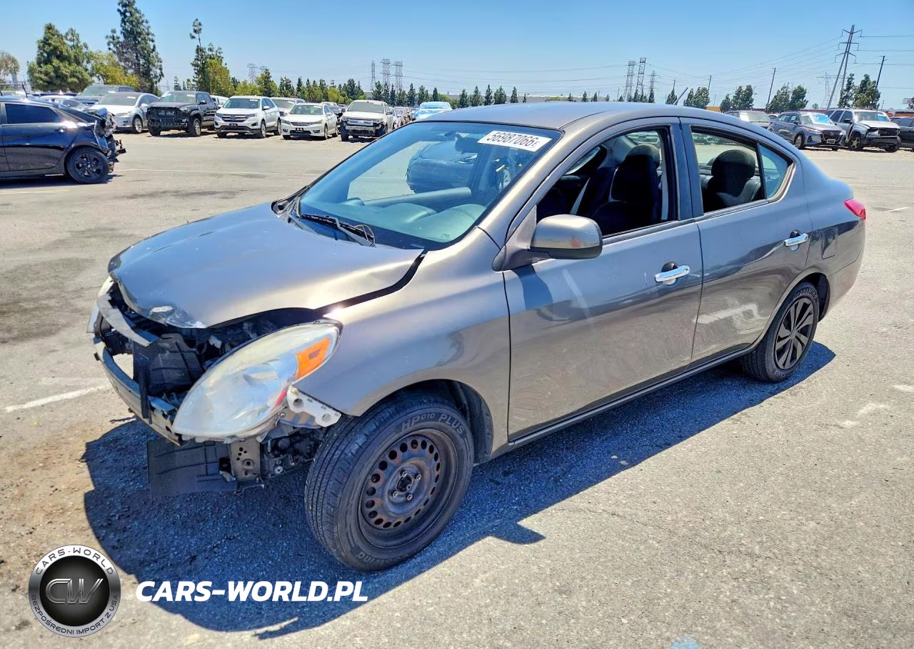 2012 Nissan Versa 1.6 S VIN:3N1CN7AP1CL820438 - 1