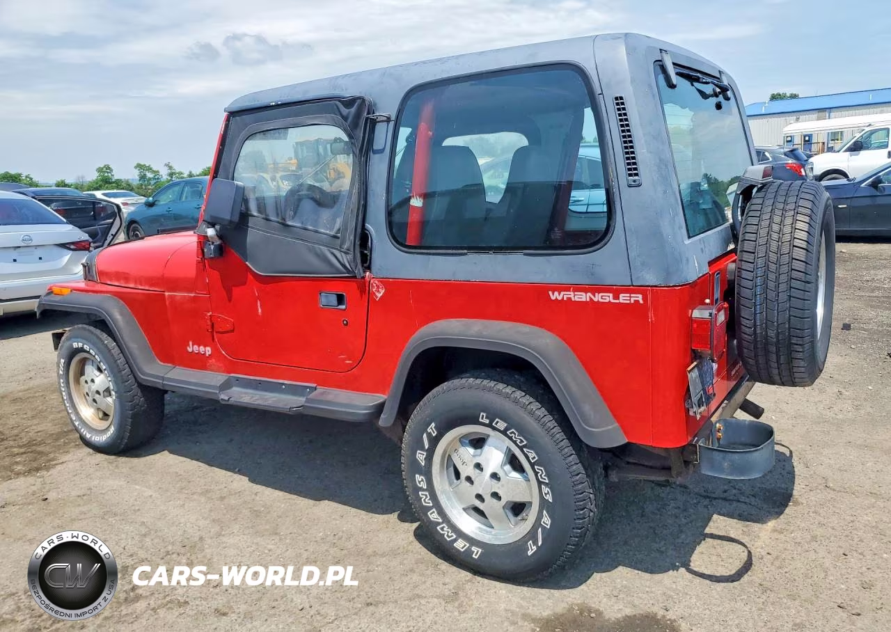 1995 Jeep Wrangler - Yj S VIN:1J4FY19P2SP298242 - 2
