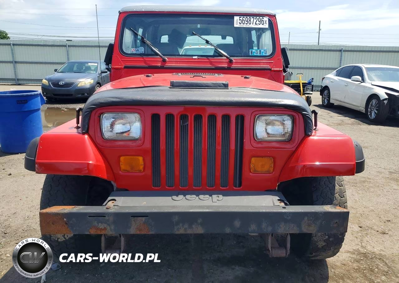 1995 Jeep Wrangler - Yj S VIN:1J4FY19P2SP298242 - 5
