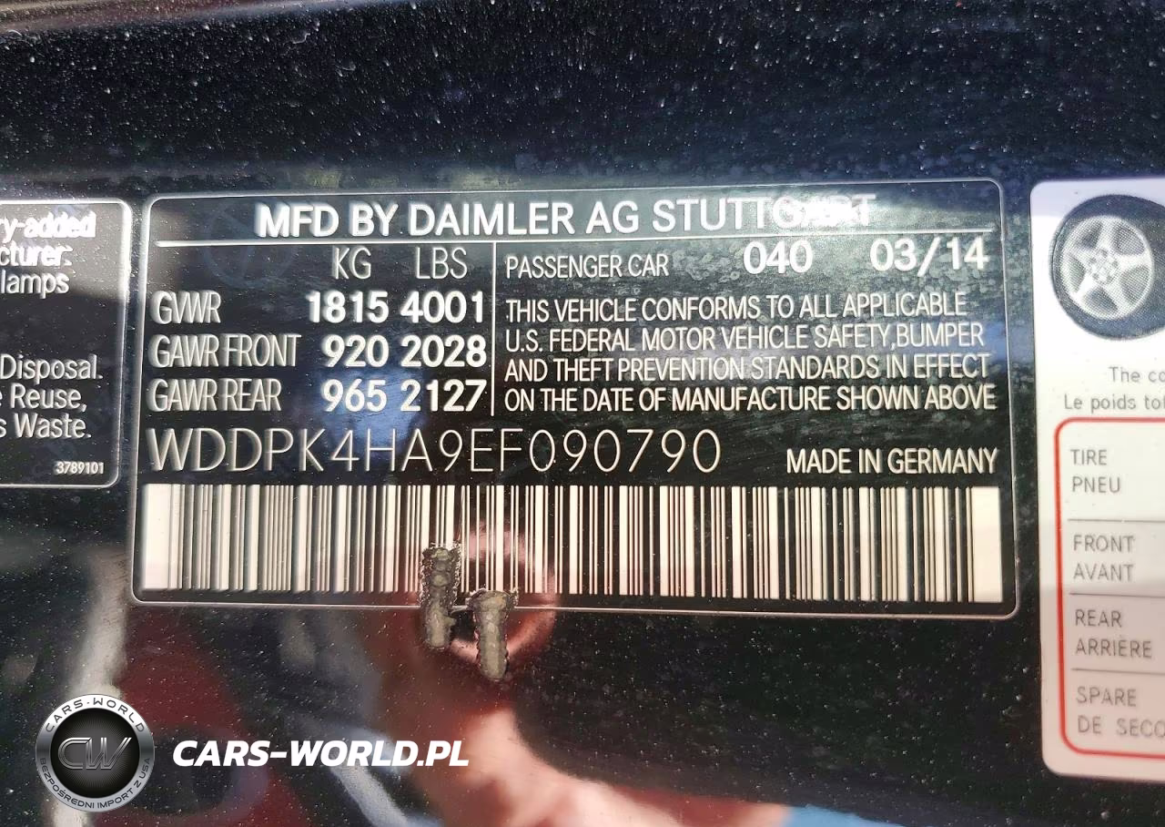2014 Mercedes-Benz Slk 250 VIN:WDDPK4HA9EF090790 - 12