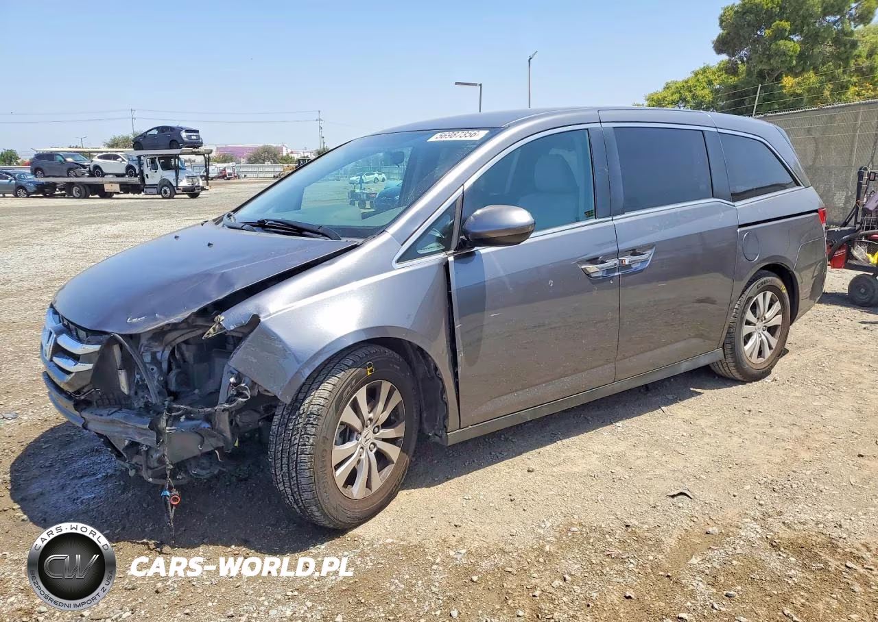 2016 Honda Odyssey Se VIN:5FNRL5H36GB142729 - 1