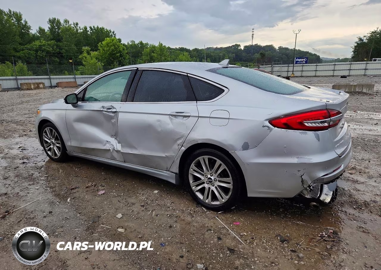 2020 Ford Fusion Titanium VIN:3FA6P0D9XLR138167 - 2