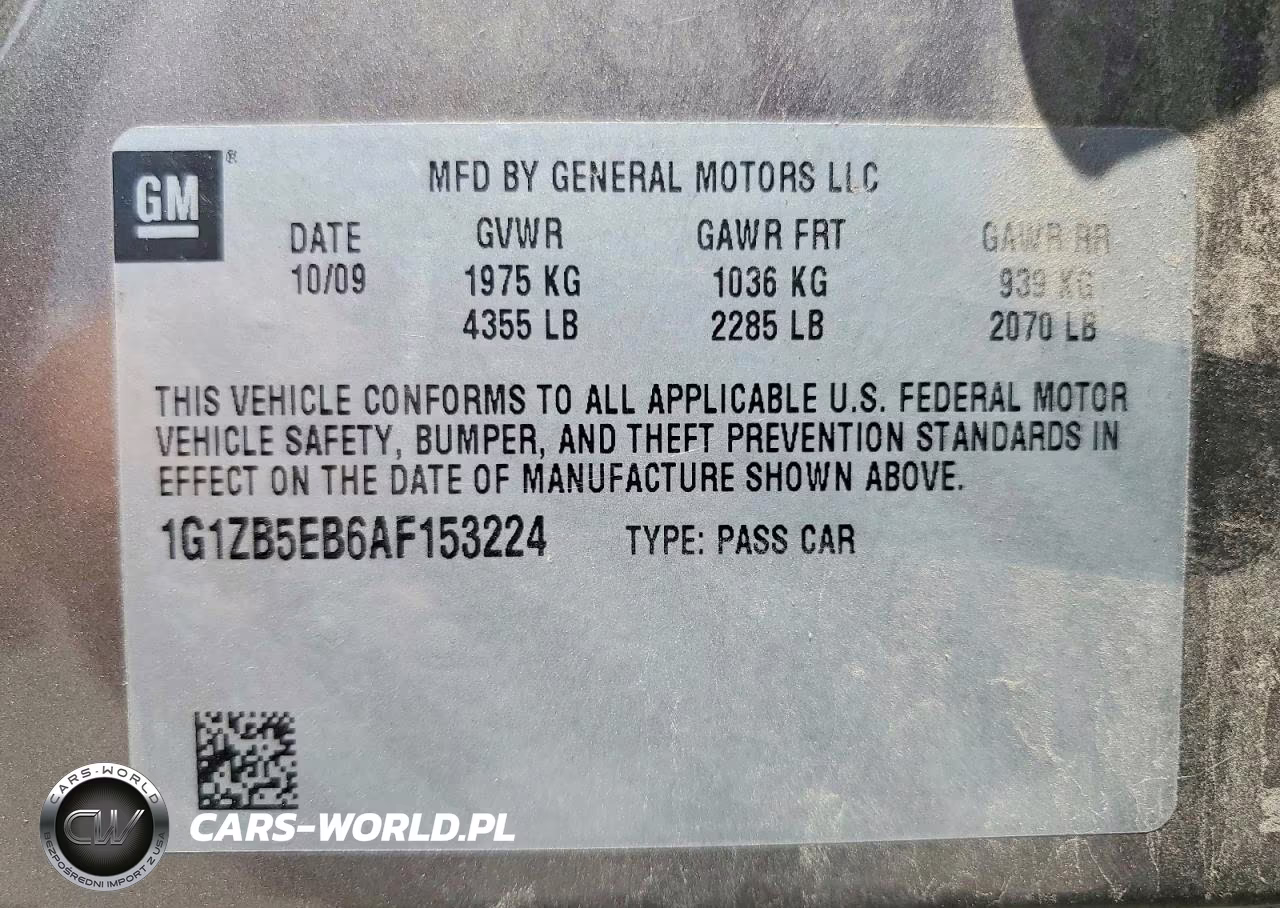 2010 Chevrolet Malibu Ls VIN:1G1ZB5EB6AF153224 - 12