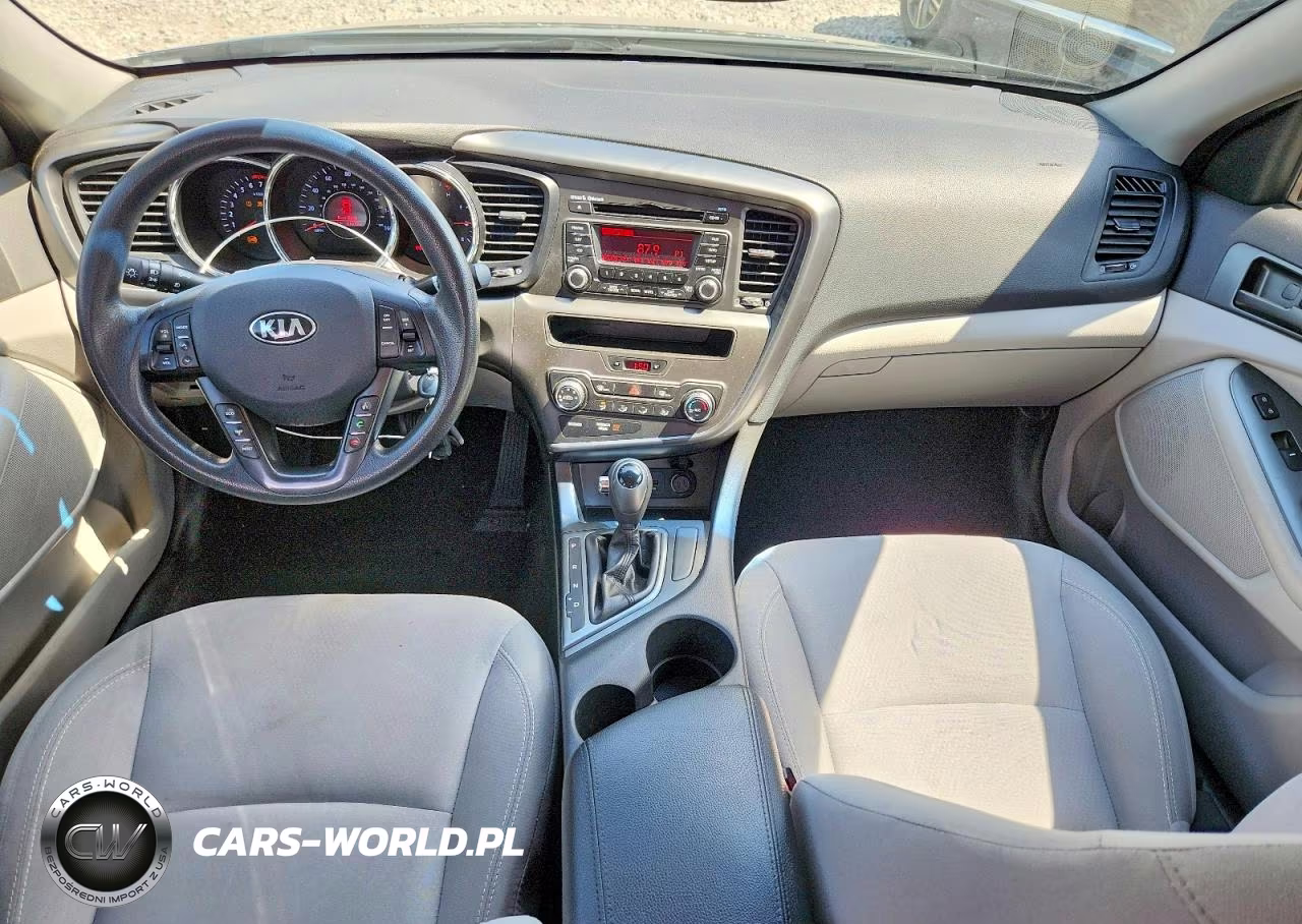2013 Kia Optima Lx VIN:5XXGM4A79DG123841 - 8