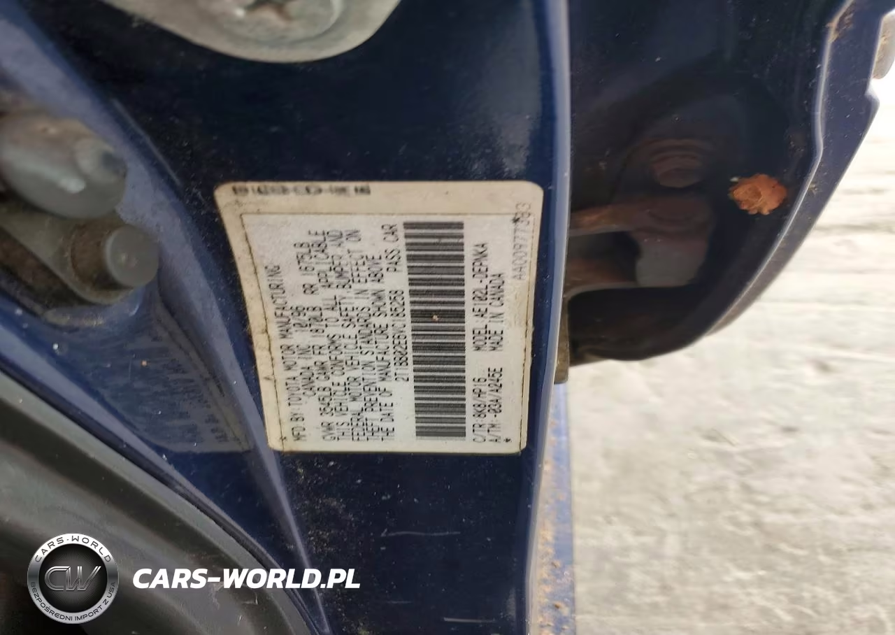1997 Toyota Corolla Dx VIN:2T1BB02E6VC185258 - 12
