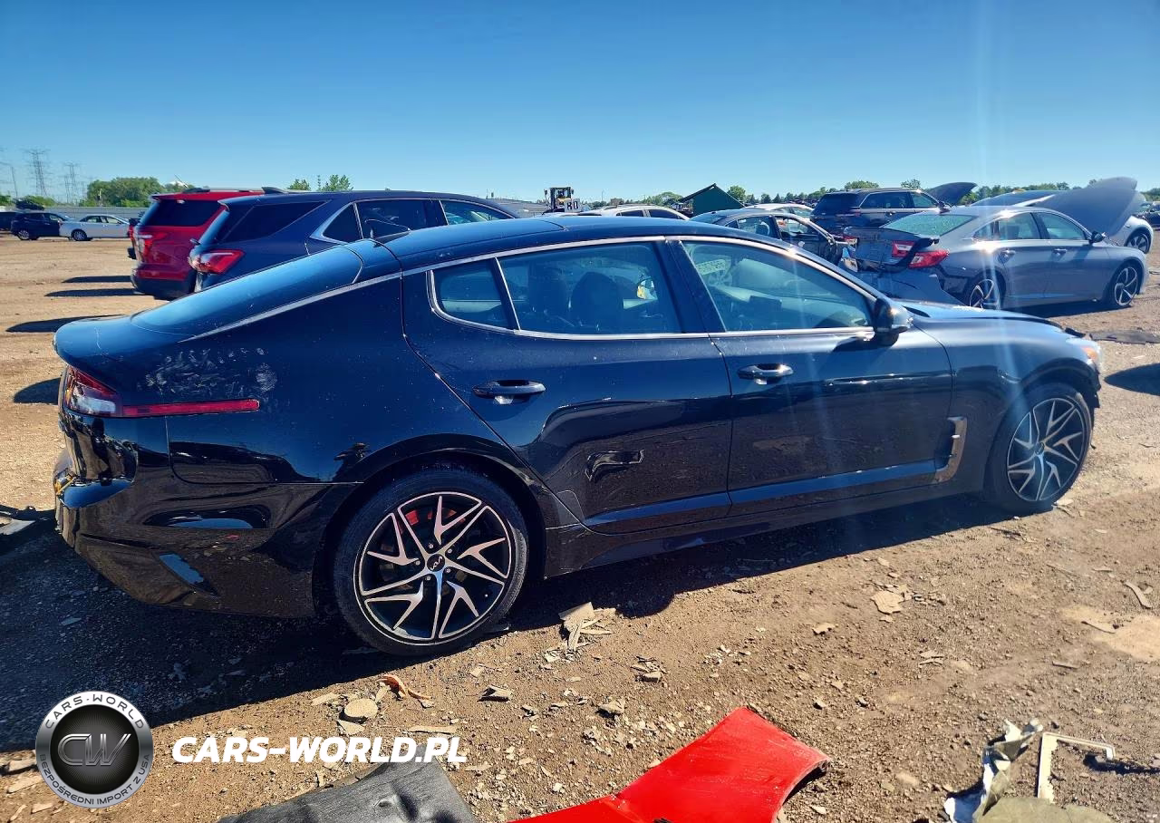 2022 Kia Stinger Gt Line VIN:KNAE35LD6N6105734 - 3
