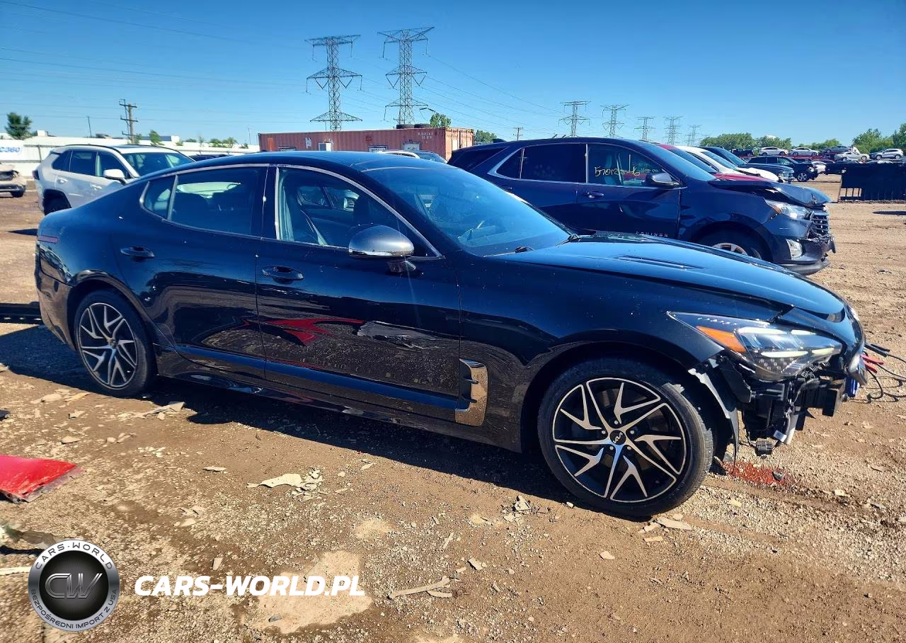 2022 Kia Stinger Gt Line VIN:KNAE35LD6N6105734 - 4