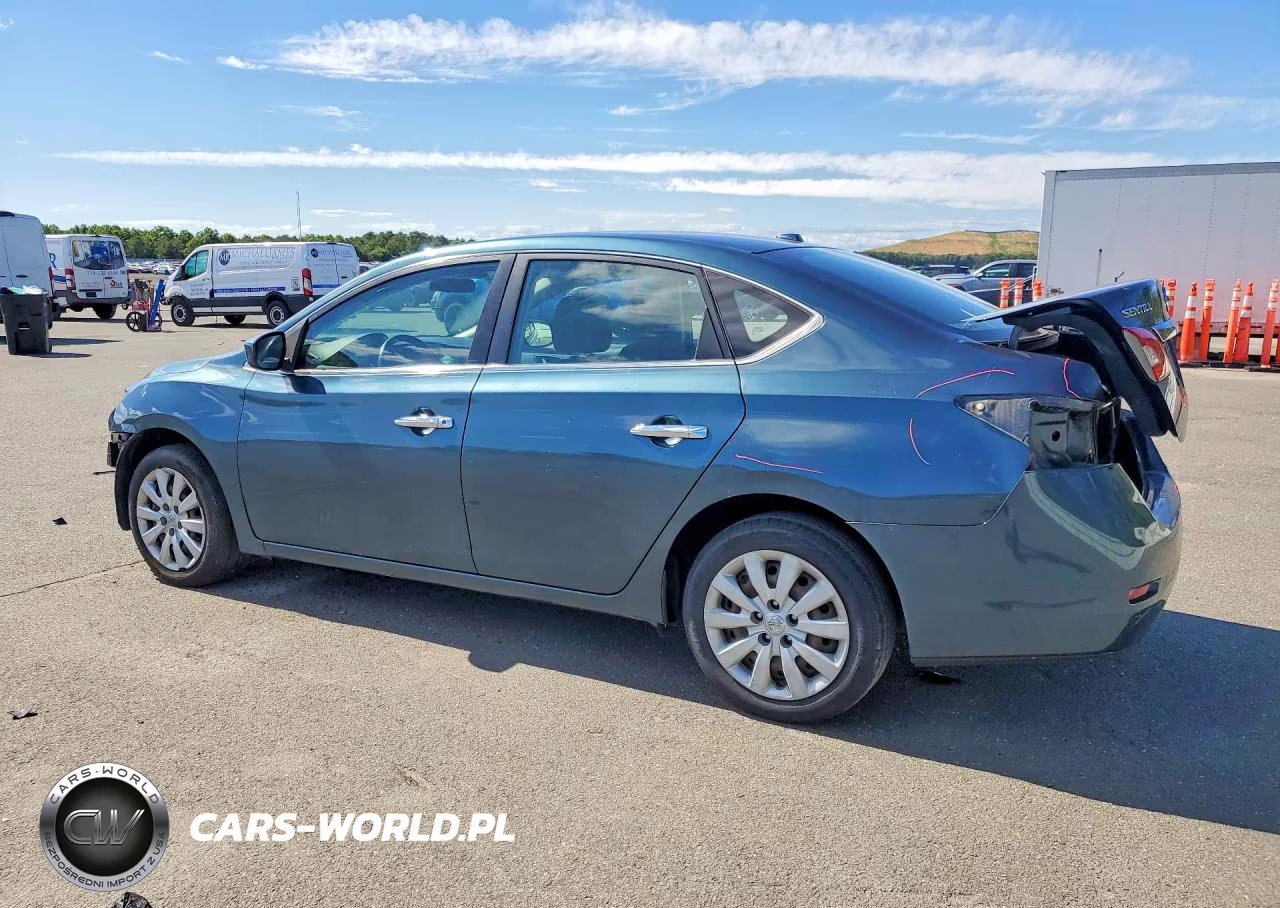2015 Nissan Sentra Sv VIN:3N1AB7AP9FY270767 - 2