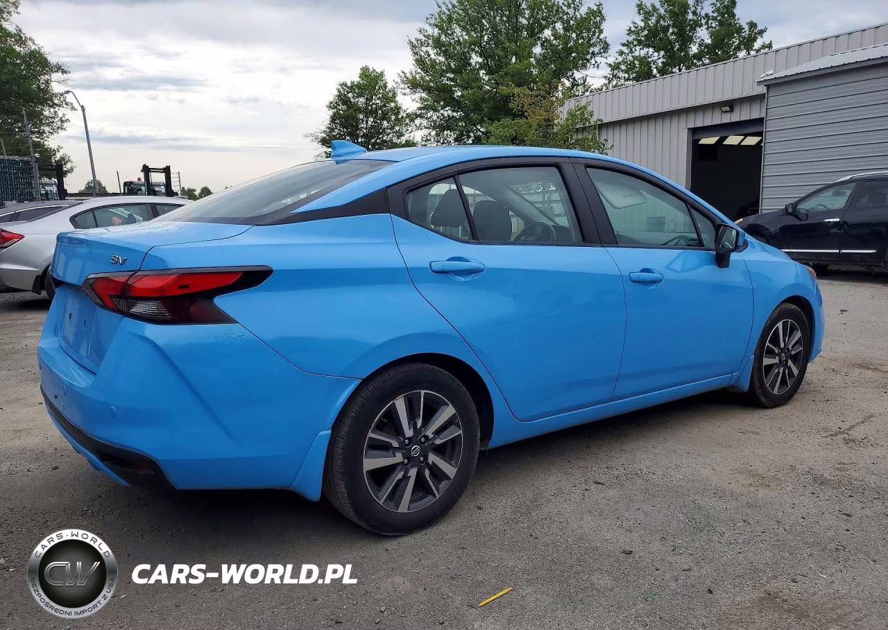 2021 Nissan Versa Sv VIN:3N1CN8EV6ML826381 - 3
