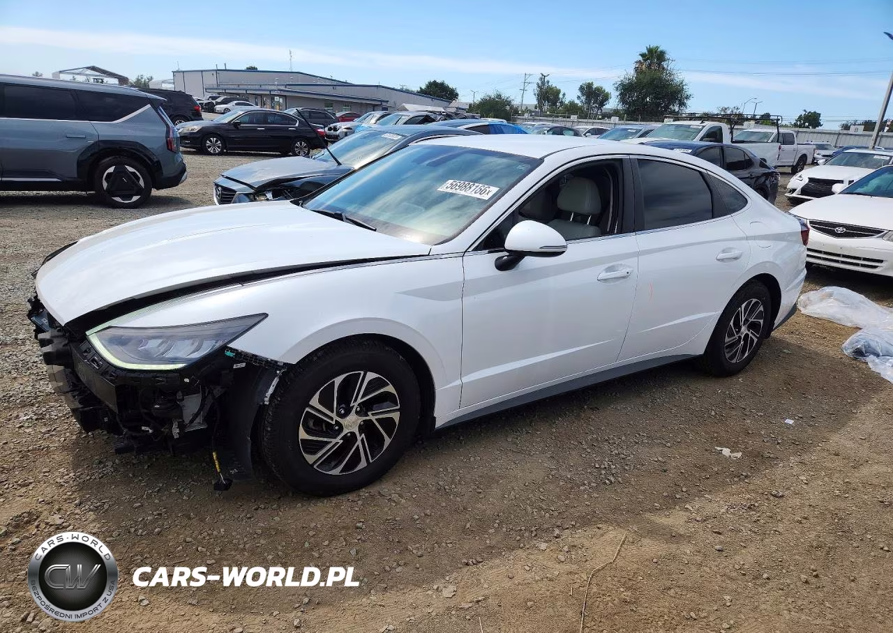 2020 Hyundai Sonata Hybrid Blue
