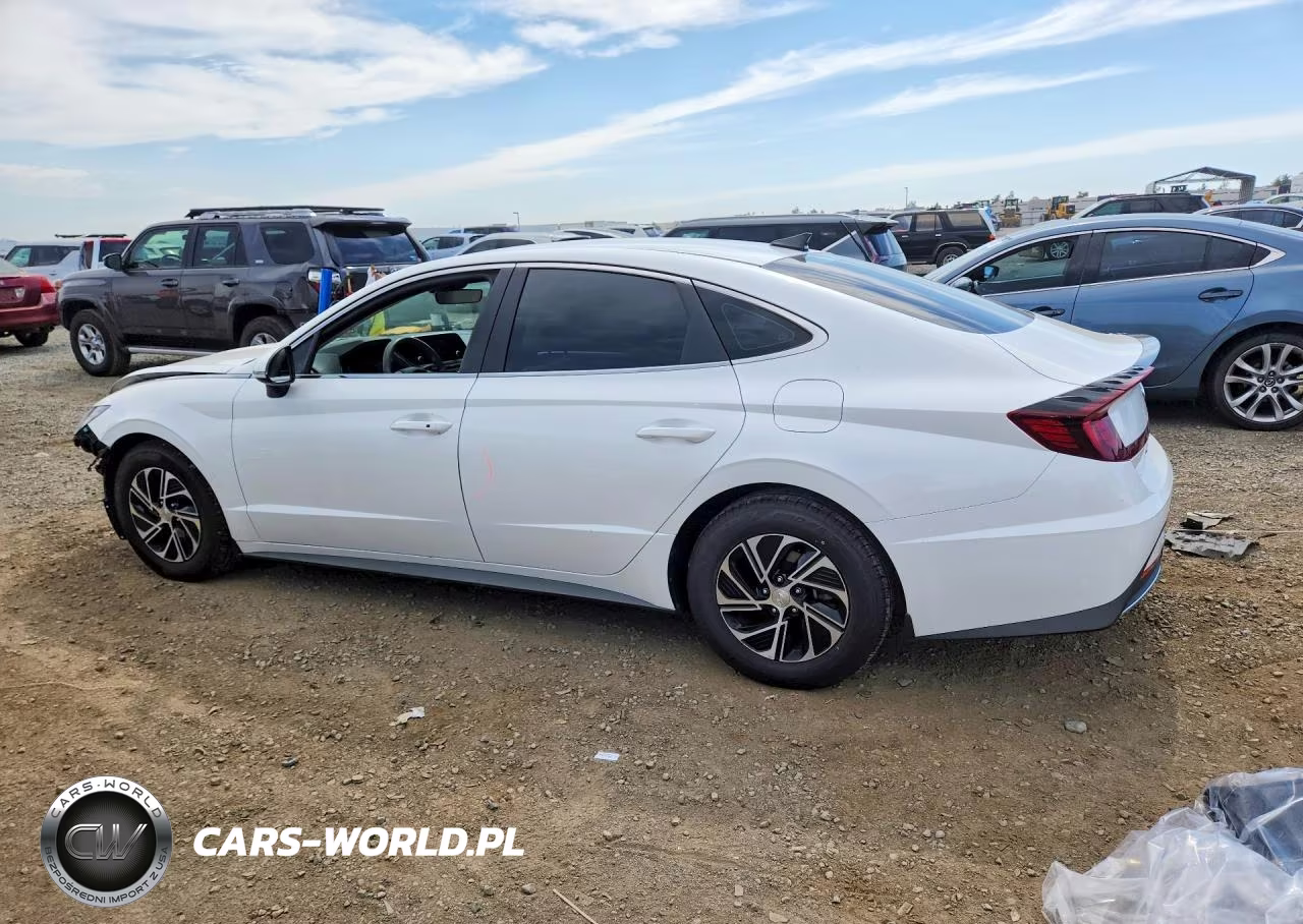 2020 Hyundai Sonata Hybrid Blue VIN:KMHL24JJ5LA009664 - 2