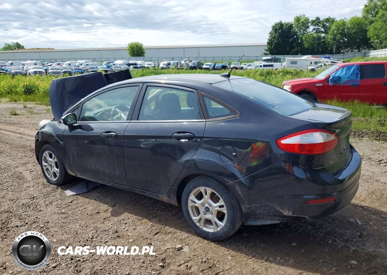 2014 Ford Fiesta Se VIN:3FADP4BJ3EM186377 - 2