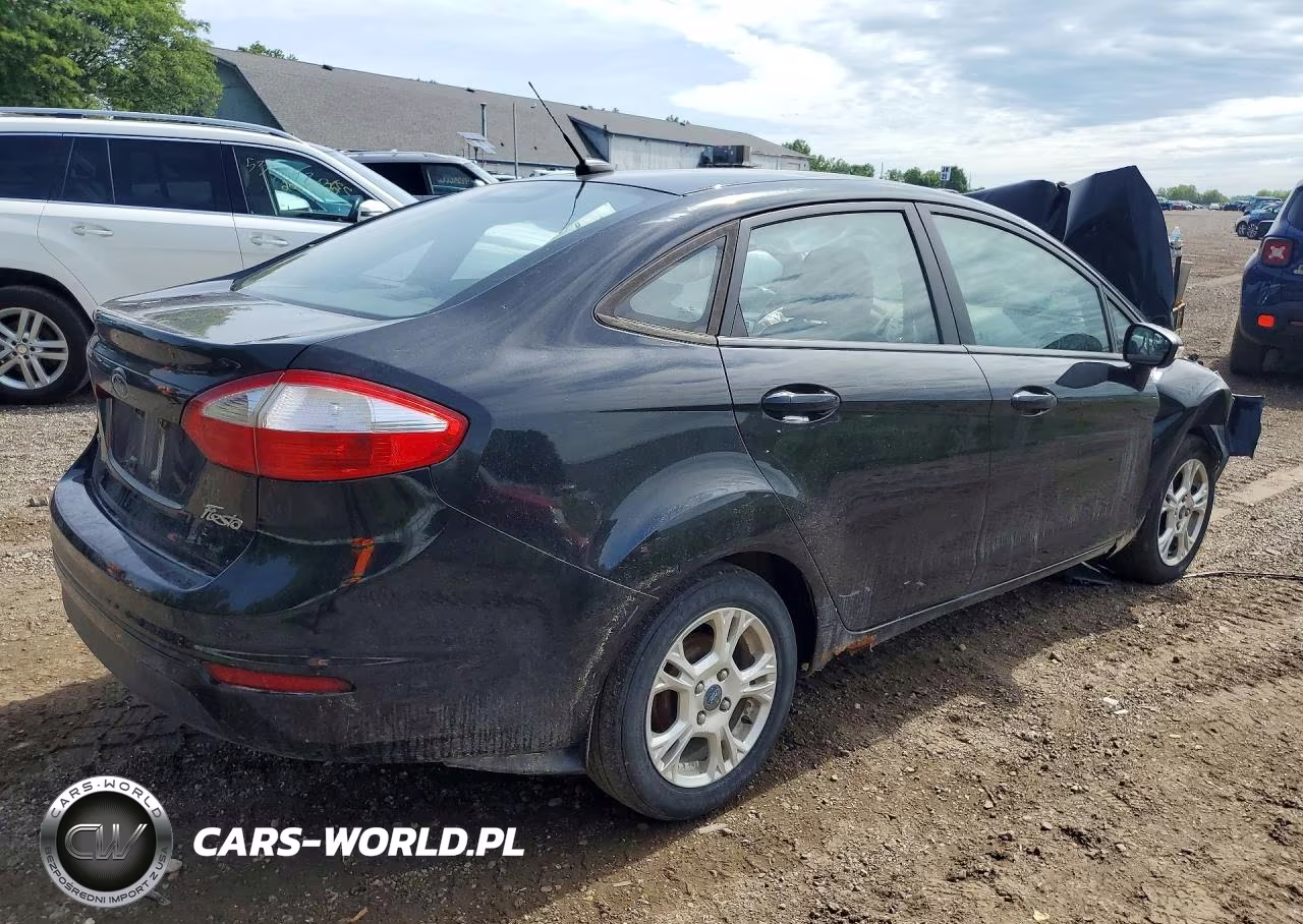2014 Ford Fiesta Se VIN:3FADP4BJ3EM186377 - 3