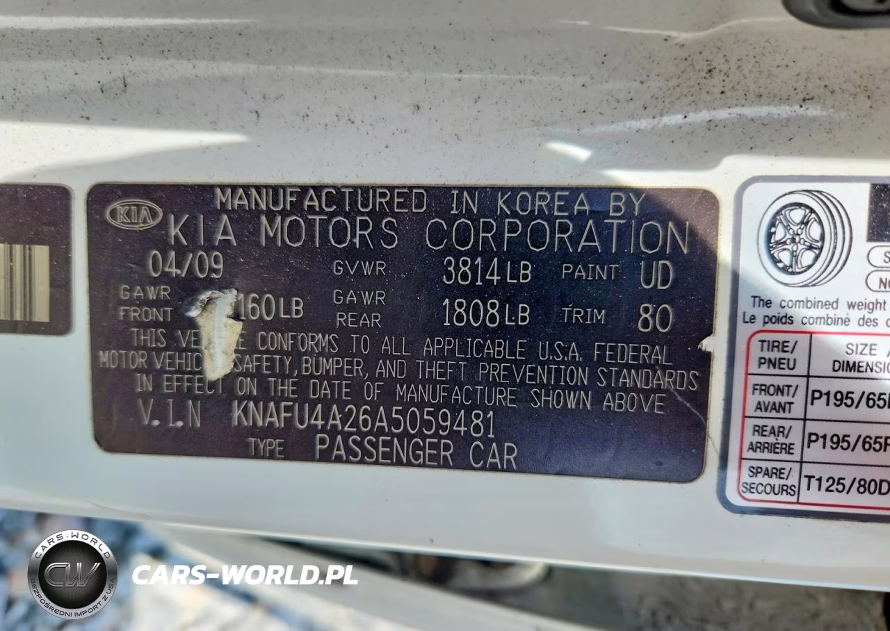 2010 Kia Forte Ex VIN:KNAFU4A26A5059481 - 12