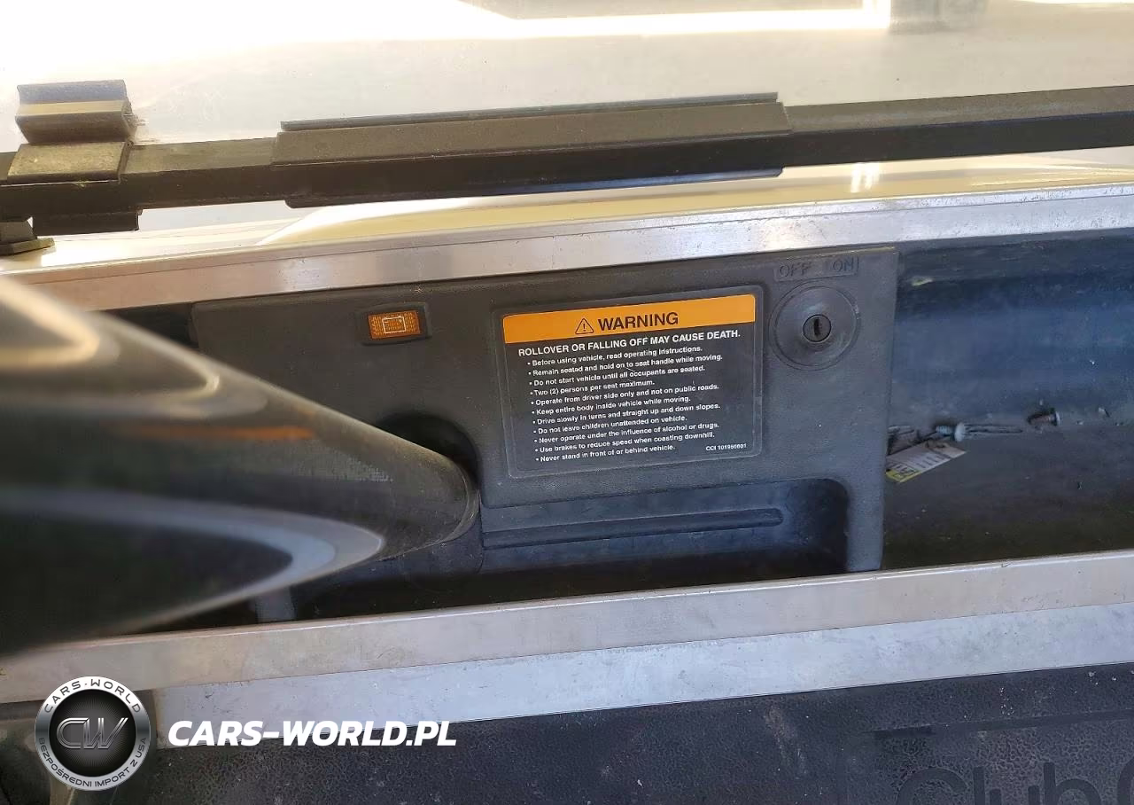 2010 Club Car Golf Cart VIN:AQ1036125694 - 8