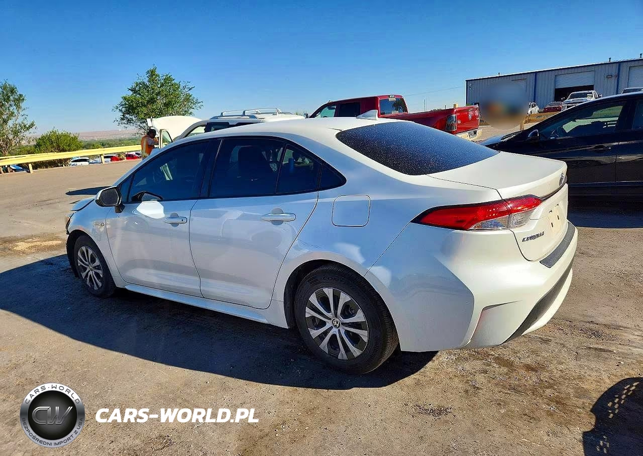2020 Toyota Corolla Le VIN:JTDEBRBEXLJ008781 - 2