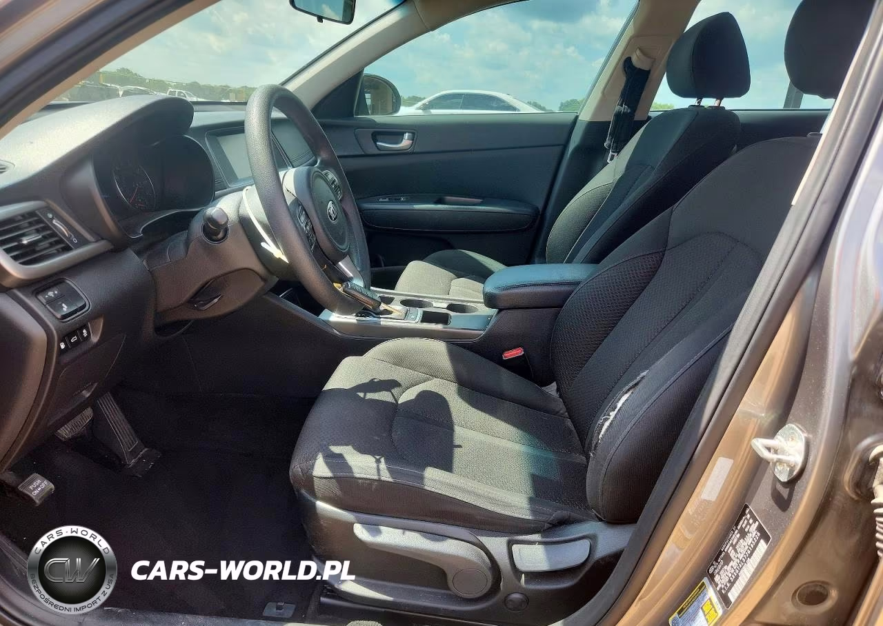 2018 Kia Optima Lx VIN:5XXGT4L37JG195226 - 7