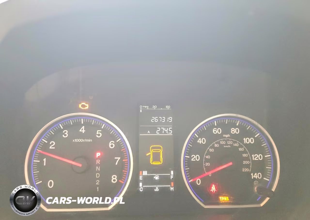 2008 Honda Cr-V Lx VIN:JHLRE38378C013298 - 9
