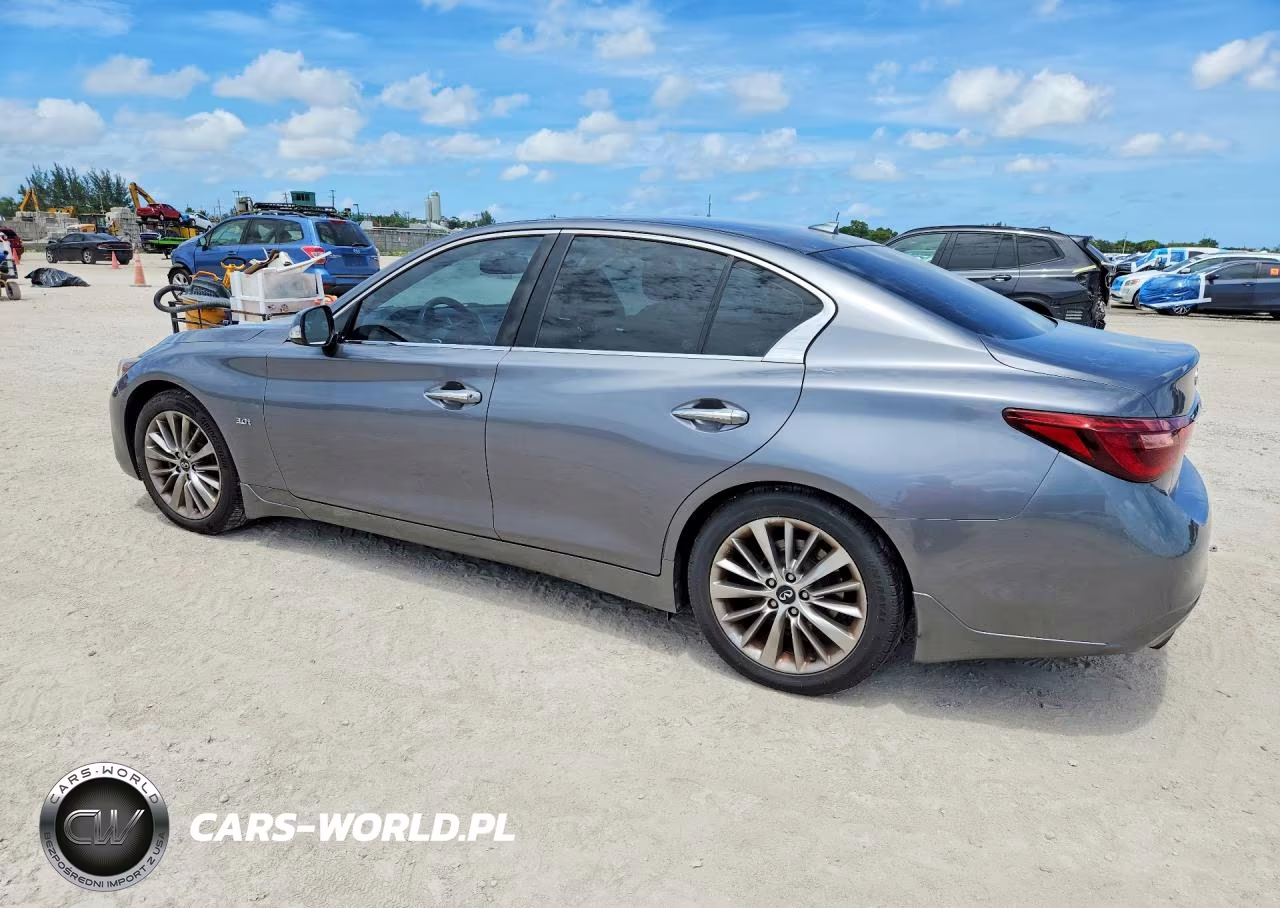 2019 Infiniti Q50 3.0T Luxe VIN:JN1EV7AP6KM519323 - 2