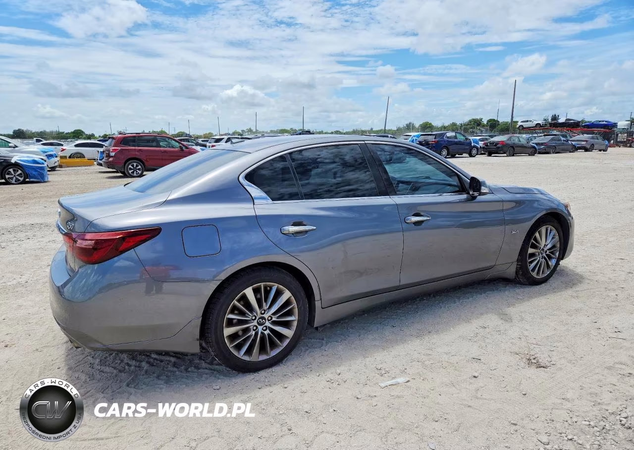 2019 Infiniti Q50 3.0T Luxe VIN:JN1EV7AP6KM519323 - 3