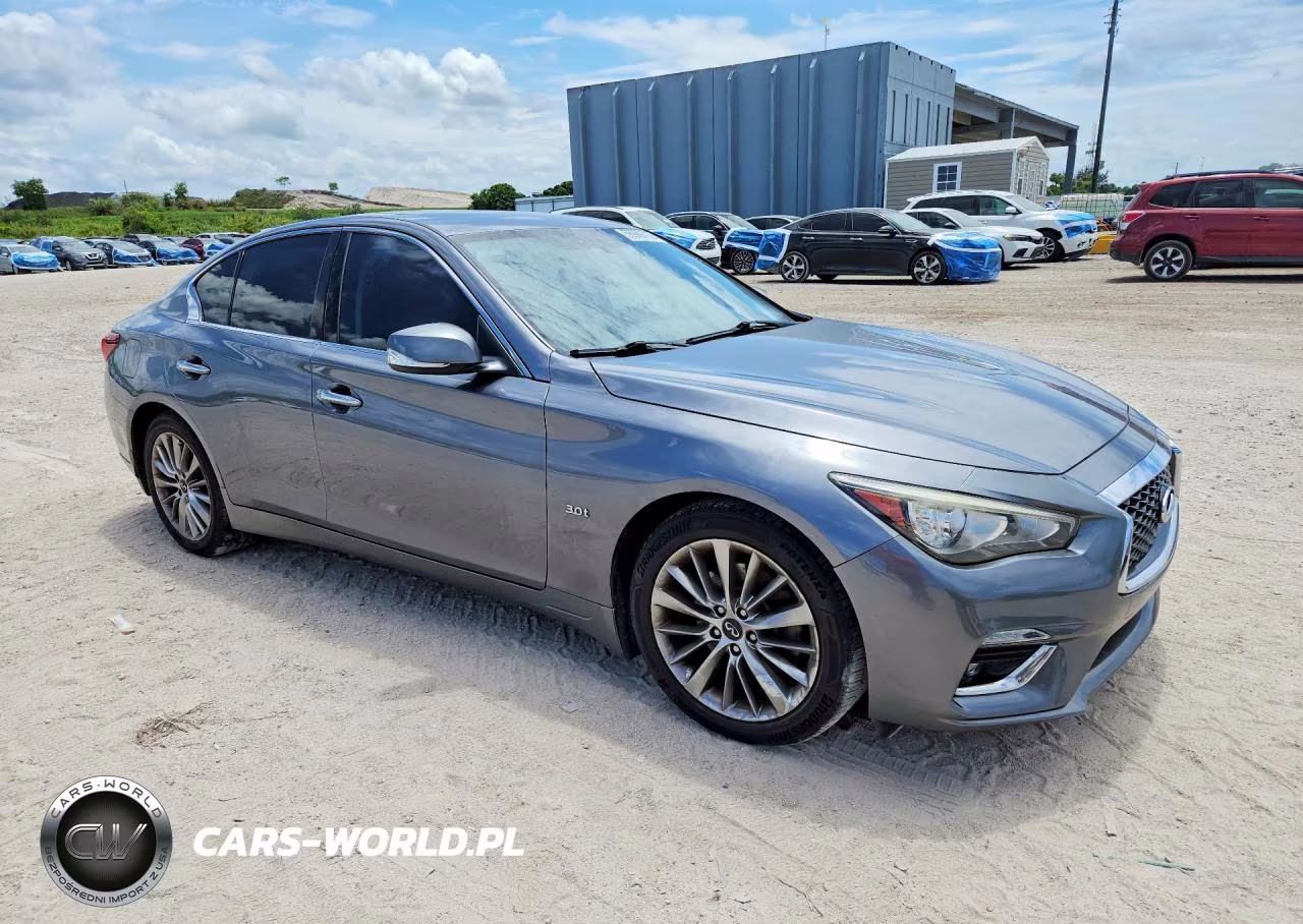 2019 Infiniti Q50 3.0T Luxe VIN:JN1EV7AP6KM519323 - 4