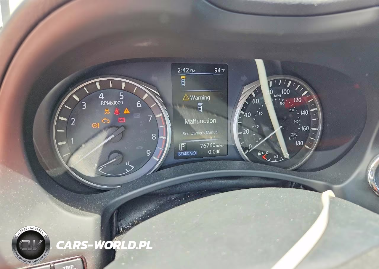 2019 Infiniti Q50 3.0T Luxe VIN:JN1EV7AP6KM519323 - 9