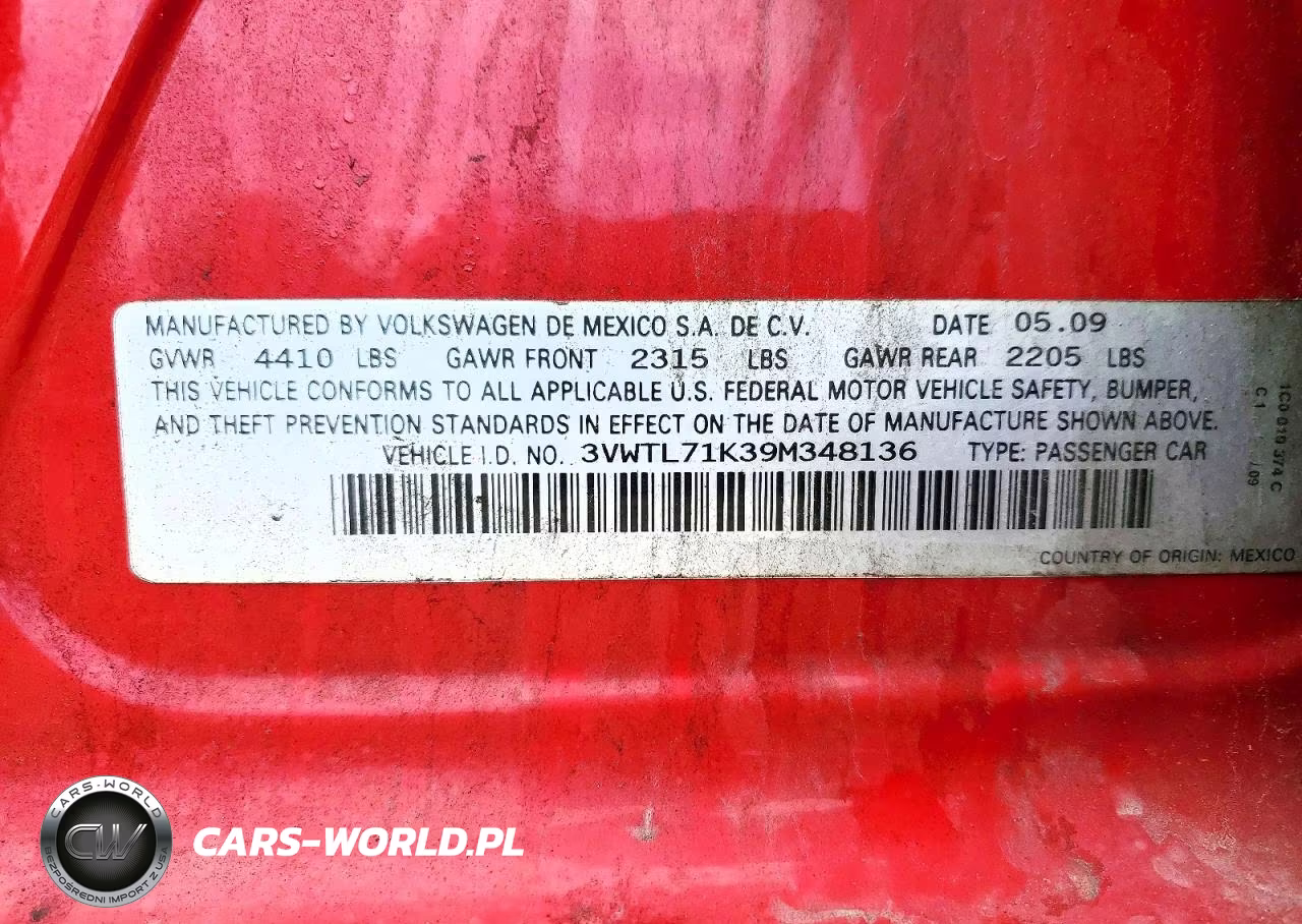2009 Volkswagen Jetta Tdi VIN:3VWTL71K39M348136 - 13