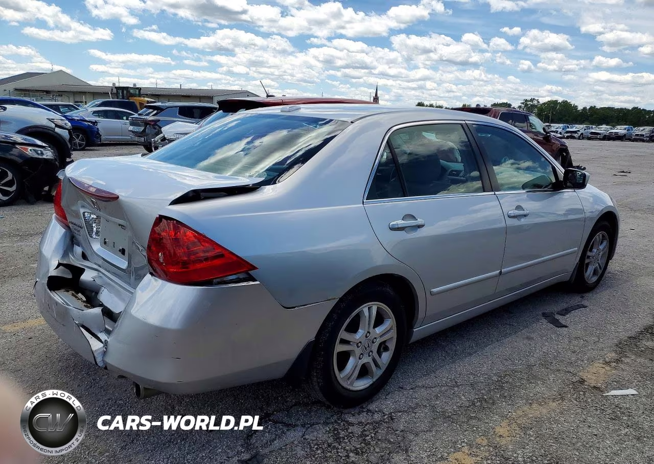 2007 Honda Accord Ex VIN:1HGCM56877A052727 - 3