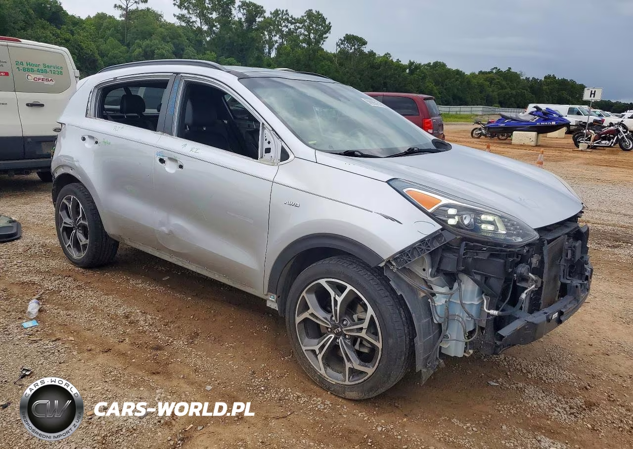 2020 Kia Sportage Sx VIN:KNDPRCA69L7657190 - 4
