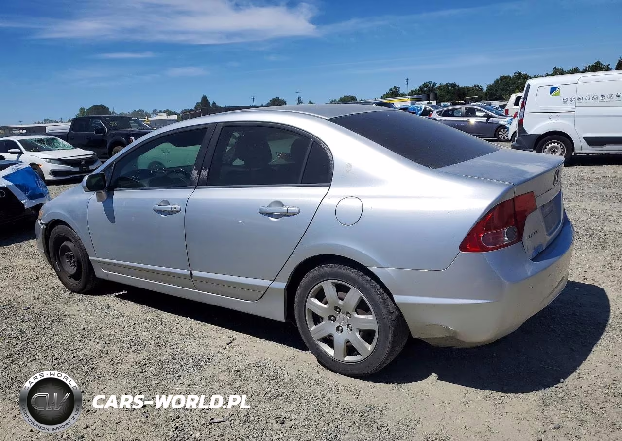 2008 Honda Civic Lx VIN:2HGFA16528H302012 - 2