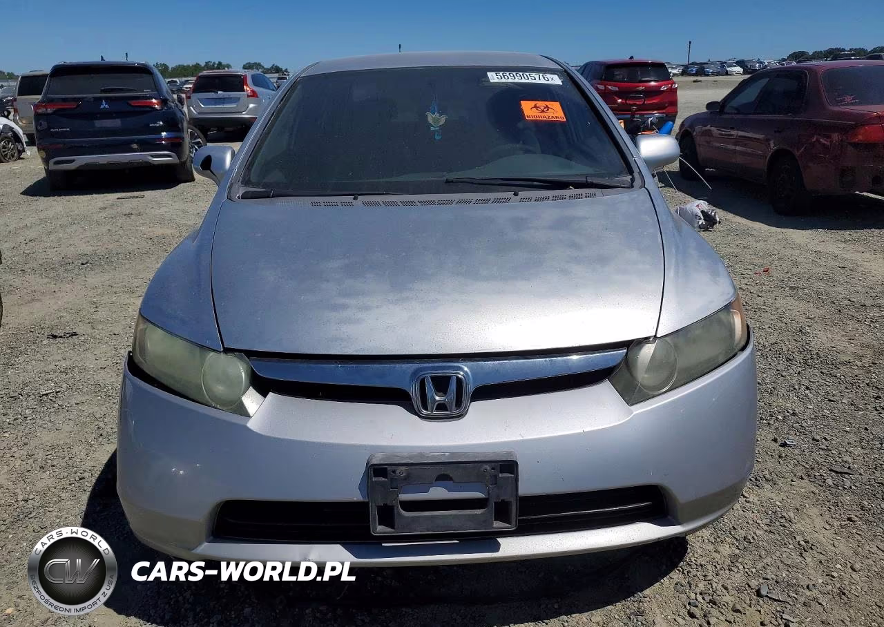 2008 Honda Civic Lx VIN:2HGFA16528H302012 - 5