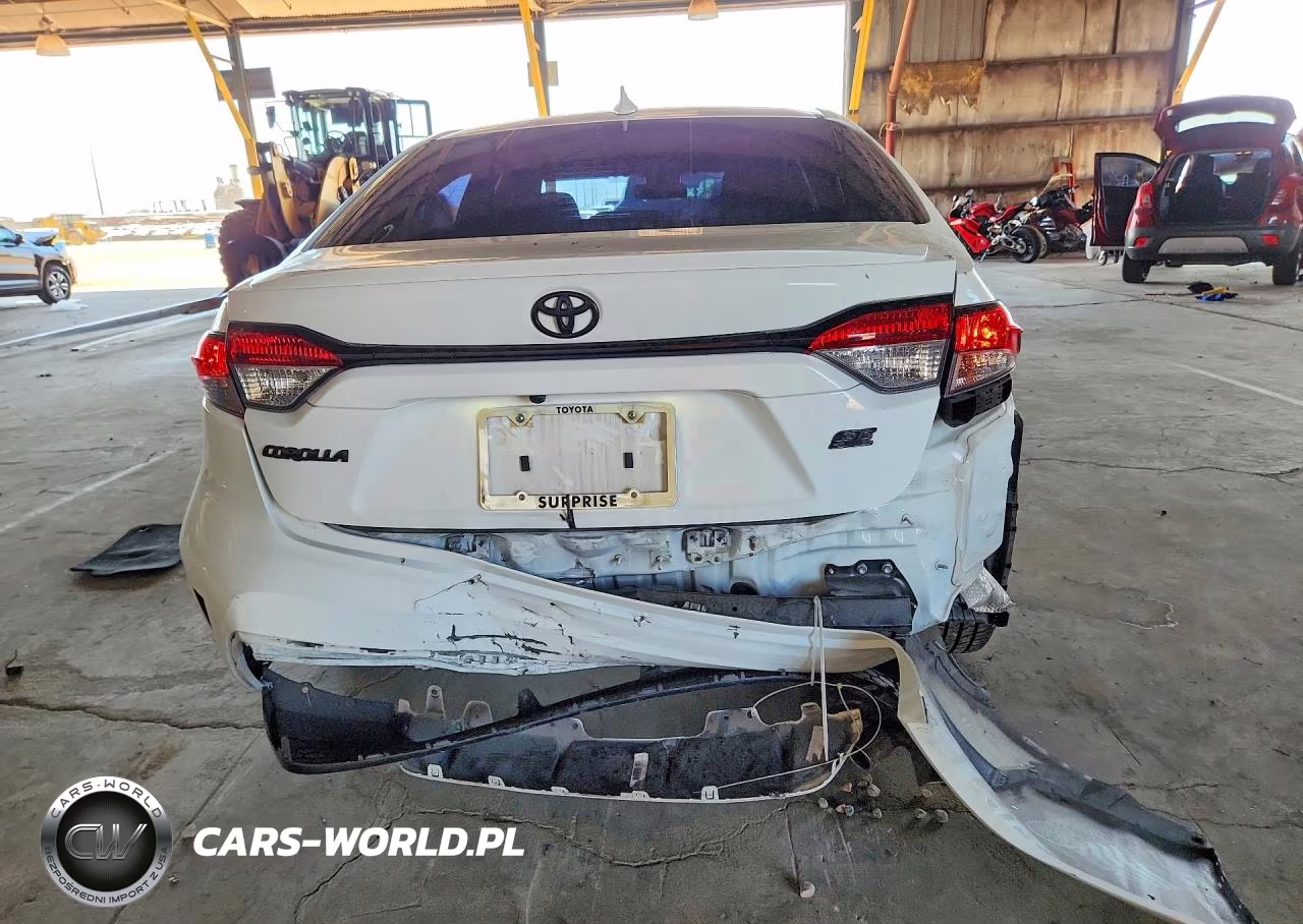 2021 Toyota Corolla Se VIN:5YFS4MCE2MP093465 - 6