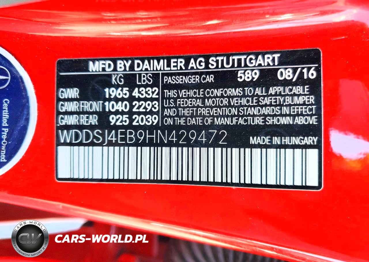 2017 Mercedes-Benz Cla 250 VIN:WDDSJ4EB9HN429472 - 12